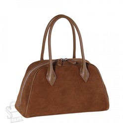Сумка женская кожаная 88018AA brown Polina&Eiterou