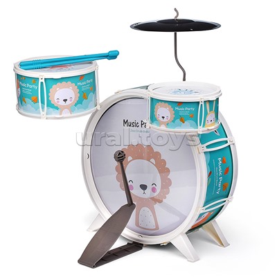 Барабанная установка "Drum kit-2" в коробке