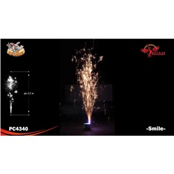 Фонтан пиротехнический РС4340 Смайл / Smile