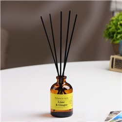 Диффузор ароматический ЛАЙМ и ИМБИРЬ (Lime & Ginger), 50 мл