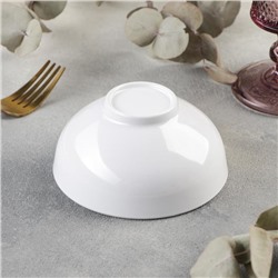 Пиала «Аура», 11.5×5.5 см, цвет бело-золотой