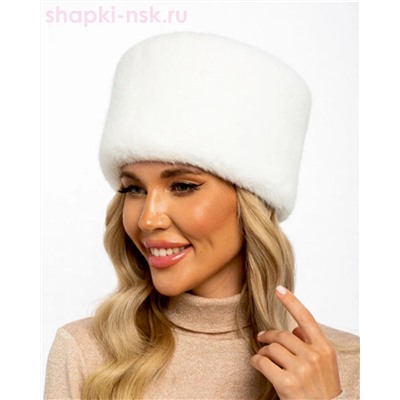 Кубанка экомех норка Шапка женская (56-58)