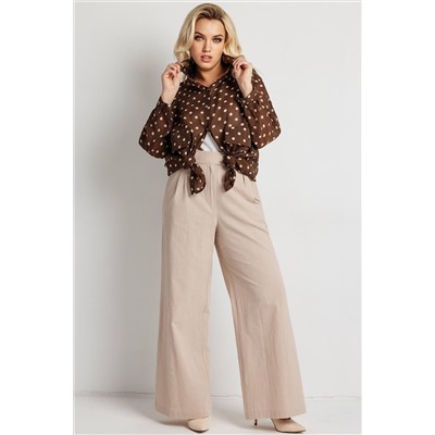 Блузка женская  9609/01/Коричневый