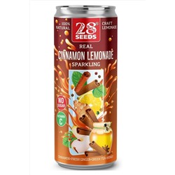 Напиток коричный лимонад "cinnamon limonade" с соком ж/б 330мл ЭКОПРОДУКТЫ, 1136990