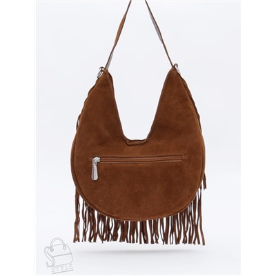 Сумка женская кожаная 5812P brown Polina&Eiterou