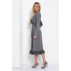 Платье Арфа (серое) П12289-10