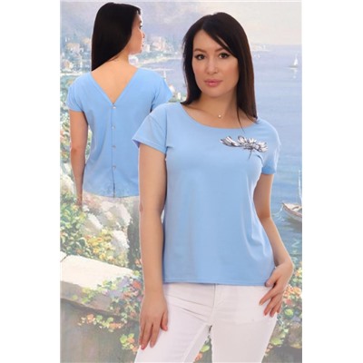 Футболка 24813 (Голубой)