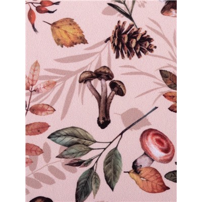 Шторы для кухни с подхватами Этель Nature forest, 145×180 см, комплект - 2 шт.