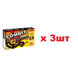 Combat Super Bait Ловушки от тараканов 6шт 3шт