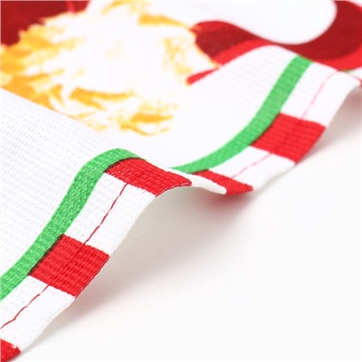 Набор кухонных полотенец Доляна «Зимние радости» 35×60 см-2 шт., 100% хлопок