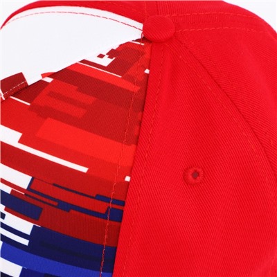 Кепка Ru sport, красная, р-р 56