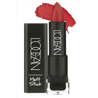 L’ocean Матовая помада для губ / Matte Stick #04 Red moon, 3,3 г KRISTALLER, 1109341