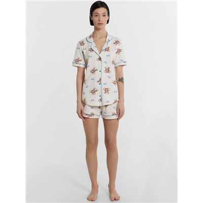 КОМПЛЕКТ ЖЕНСКИЙ (ЖАКЕТ, ШОРТЫ) 592478