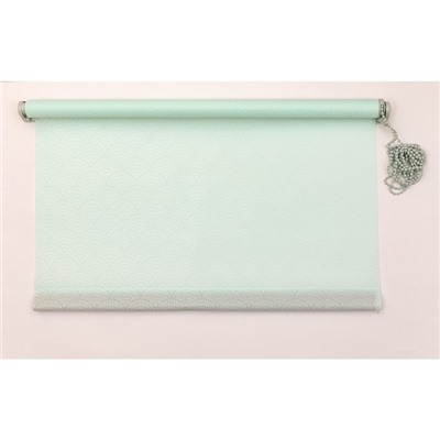 Рулонная штора «Дольче Вита», размер 40×160 см, цвет нежная мята