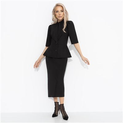 Жакет приталенного силуэта, Точка опоры