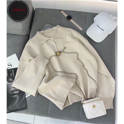 Свитер-поло