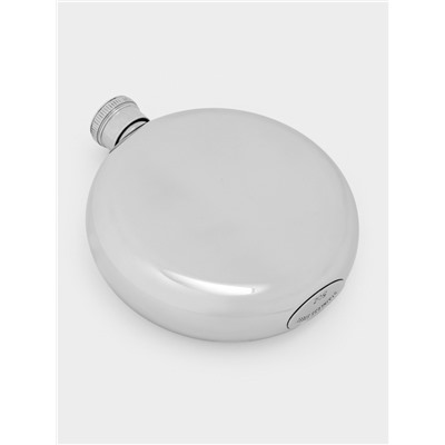 Фляжка для алкоголя, нержавеющая сталь, круглая, подарочная, армейская, 150 мл