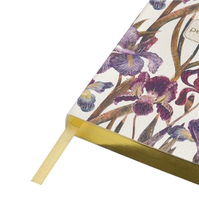 Ежедневник недатированный А6+ ЛАЙТ "Ирисы" 3-742/10 Bruno Visconti