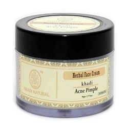 Khadi Natural Крем Для Лица Против Акне 50г.
