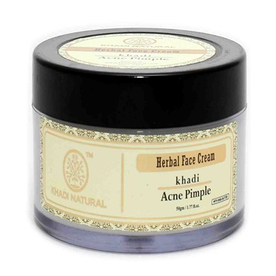 Khadi Natural Крем Для Лица Против Акне 50г.