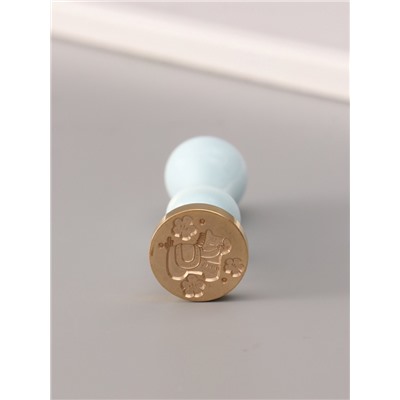 Подарочный набор для сургучной печати «Пони», печать, ручка, сургуч, 12.5×10×3.6 см