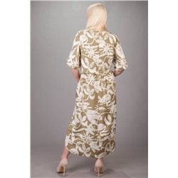 Платье женское  6141/02/Оливковый