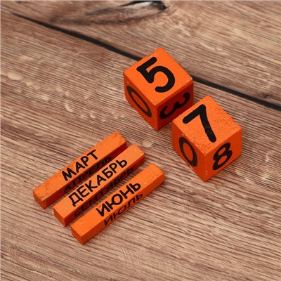 Календарь деревянный «Кошечки»,11×6×22 см, МИКС