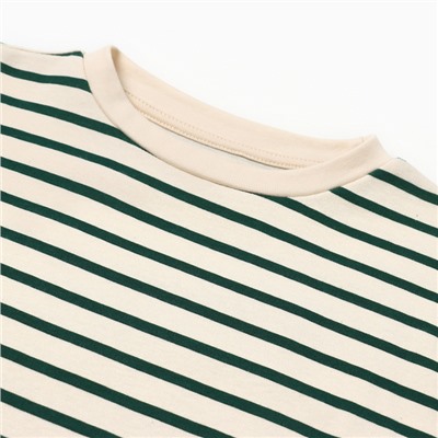 Лонгслив детский KAFTAN «Полоска», размер 36 (134-140 см)