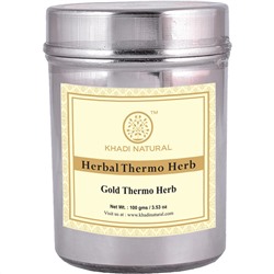 Khadi Natural Маска для лица Термо Золото 100 г