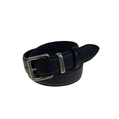 Ремень женский из натуральной кожи, цвет черный
