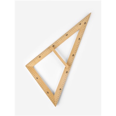 Линейка портновская «Угольник», 50×32.5 см, дерево