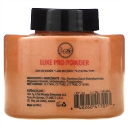 J.Cat Beauty, Luxe, профессиональная пудра для лица, оттенок LPP104 «Ореховый», 42 г