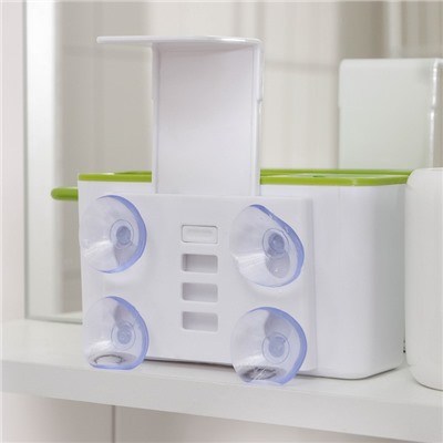 Подставка для ванных и кухонных принадлежностей, 20×9×9 см, цвет МИКС