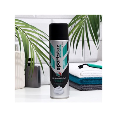 Пена для бритья Sport Star Regular, для всех типов кожи, 200 мл