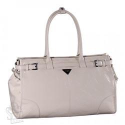Сумка женская кожаная 1165TH apricot white Polina&Eiterou