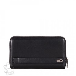 Клатч мужской кожаный 20939 black Pratero