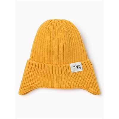 Шапка детская «Крошка Я», размер 48-50, жёлтая