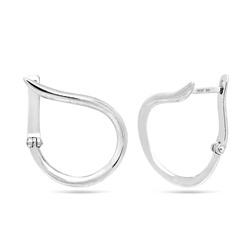 Серьги из серебра без вставки, ЗК2101578