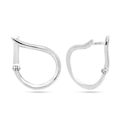 Серьги из серебра без вставки, ЗК2101578