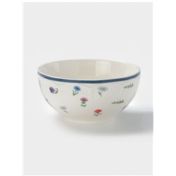 Салатник Доляна «Романс», d=14.1 см, костяной фарфор, белый