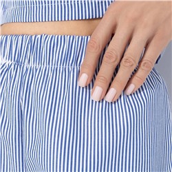 Комплект с шортами на резинке, Любоваться собой (полоска, 2 в 1)