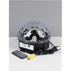 Проектор диско-шар ночник светодиодный классический, настольный 16,5х16 см / CW182609-12 /уп 20/