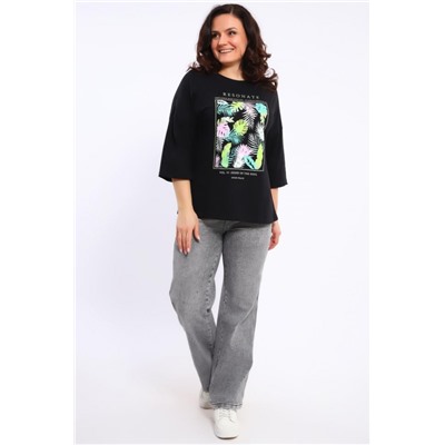 Футболка женская 88529 (Черный)