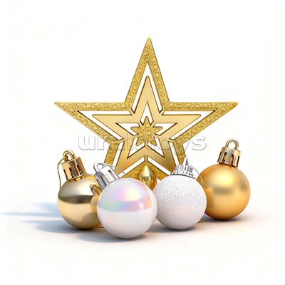 Набор новогодних украшений "Яркие впечатления"