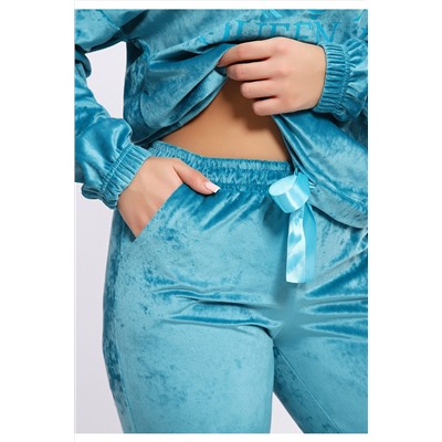 Костюм с брюками велюровый 635П НАТАЛИ, 1225348