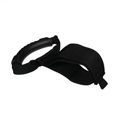 Держатель для шланга, размер М, на липучке, чёрный, Greengo