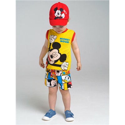 Комплект детский трикотажный для мальчиков: майка, шорты