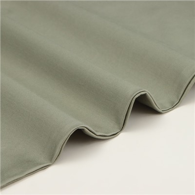 Пододеяльник 2-спальный SL Home «Олива», 180×220 см, оливковый, сатин