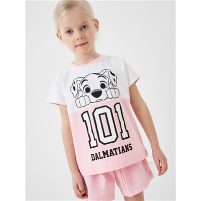 Фуфайка трикотажная для девочек (футболка)