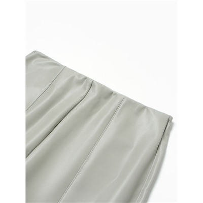 Брюки женские кожаные Mark Formelle, зелёные, размер 50 (XL)